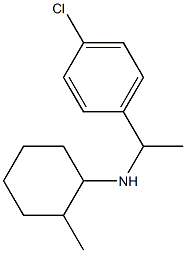 N-[1-(4-chlorophenyl)ethyl]-2-methylcyclohexan-1-amine 구조식 이미지