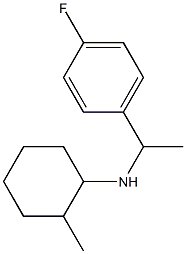 N-[1-(4-fluorophenyl)ethyl]-2-methylcyclohexan-1-amine 구조식 이미지