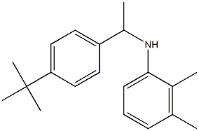 N-[1-(4-tert-butylphenyl)ethyl]-2,3-dimethylaniline 구조식 이미지