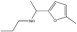 N-[1-(5-methyl-2-furyl)ethyl]-N-propylamine Structure