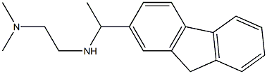 N'-[1-(9H-fluoren-2-yl)ethyl]-N,N-dimethylethane-1,2-diamine 구조식 이미지