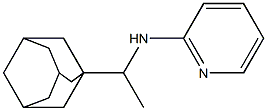 N-[1-(adamantan-1-yl)ethyl]pyridin-2-amine Structure