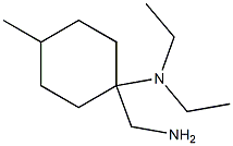 N-[1-(aminomethyl)-4-methylcyclohexyl]-N,N-diethylamine 구조식 이미지