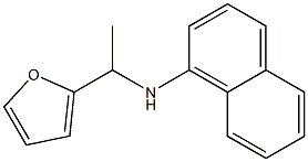 N-[1-(furan-2-yl)ethyl]naphthalen-1-amine Structure