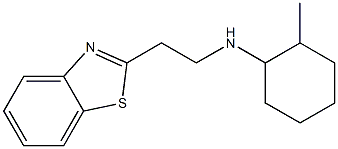 N-[2-(1,3-benzothiazol-2-yl)ethyl]-2-methylcyclohexan-1-amine 구조식 이미지