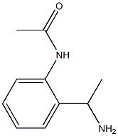 N-[2-(1-aminoethyl)phenyl]acetamide Structure