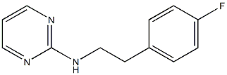 N-[2-(4-fluorophenyl)ethyl]pyrimidin-2-amine 구조식 이미지