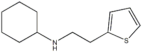 N-[2-(thiophen-2-yl)ethyl]cyclohexanamine Structure