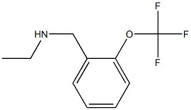 N-[2-(trifluoromethoxy)benzyl]ethanamine Structure