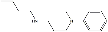 N-[3-(butylamino)propyl]-N-methylaniline Structure