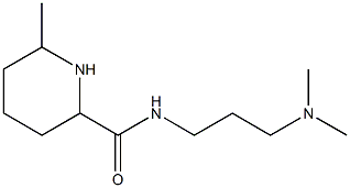 N-[3-(dimethylamino)propyl]-6-methylpiperidine-2-carboxamide Structure