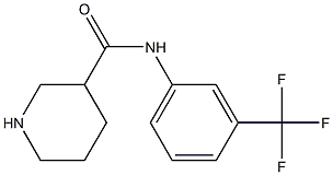 N-[3-(trifluoromethyl)phenyl]piperidine-3-carboxamide 구조식 이미지