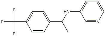 N-{1-[4-(trifluoromethyl)phenyl]ethyl}pyridin-3-amine Structure