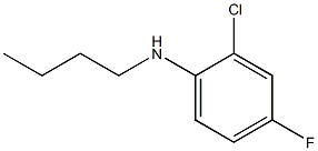 N-butyl-2-chloro-4-fluoroaniline 구조식 이미지