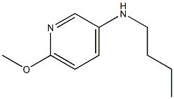 N-butyl-6-methoxypyridin-3-amine 구조식 이미지