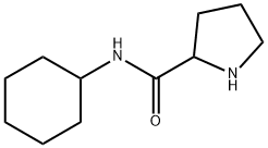 N-cyclohexylpyrrolidine-2-carboxamide Structure