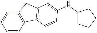 N-cyclopentyl-9H-fluoren-2-amine 구조식 이미지