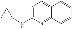 N-cyclopropylquinolin-2-amine Structure