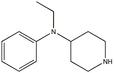 N-ethyl-N-phenylpiperidin-4-amine 구조식 이미지