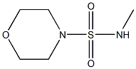 N-methylmorpholine-4-sulfonamide Structure