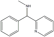 N-methyl-N-[phenyl(pyridin-2-yl)methyl]amine Structure