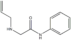 N-phenyl-2-(prop-2-en-1-ylamino)acetamide Structure