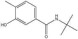 N-tert-butyl-3-hydroxy-4-methylbenzamide Structure