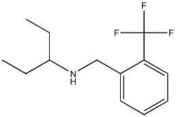 pentan-3-yl({[2-(trifluoromethyl)phenyl]methyl})amine 구조식 이미지