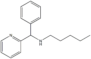 pentyl[phenyl(pyridin-2-yl)methyl]amine 구조식 이미지