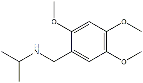 propan-2-yl[(2,4,5-trimethoxyphenyl)methyl]amine 구조식 이미지