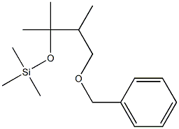 (3-Benzyloxy-1,1,2-trimethyl-propoxy)-trimethyl-silane Structure