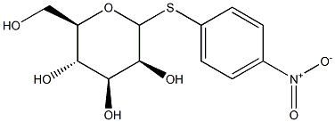 p-Nitrophenyl -D-Thiomannopyranoside Structure