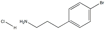 3-(4-Bromo-phenyl)-propylamine  hydrochloride Structure