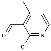 2-Chloro-3-formyl-4-methylpyridine 구조식 이미지