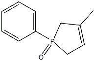 3-methyl-1-phenyl-2,5-dihydro-1H-phosphole 1-oxide 구조식 이미지