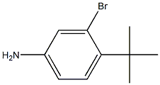 3-bromo-4-tert-butylphenylamine Structure