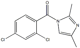 1-(2,4-dichlorobenzoyl)-2,4-dimethyl-1H-imidazole Structure