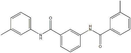 3-[(3-methylbenzoyl)amino]-N-(3-methylphenyl)benzamide Structure