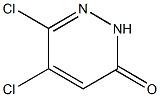 5,6-dichloro-3(2H)-pyridazinone 구조식 이미지