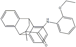 N-(2-ethoxyphenyl)-15-methyltetracyclo[6.6.2.0~2,7~.0~9,14~]hexadeca-2,4,6,9,11,13-hexaene-15-carboxamide 구조식 이미지