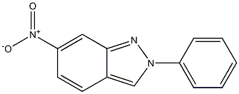 6-nitro-2-phenyl-2H-indazole 구조식 이미지