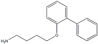 4-([1,1'-biphenyl]-2-yloxy)butylamine Structure