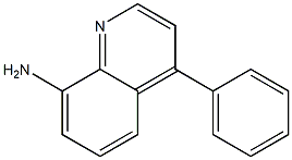 4-phenyl-8-quinolinylamine 구조식 이미지