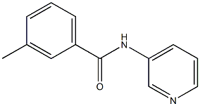 3-methyl-N-(3-pyridinyl)benzamide 구조식 이미지