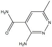 3-amino-6-methylpyridazine-4-carboxamide Structure