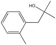 2-methyl-1-(2-methylphenyl)-2-propanol 구조식 이미지