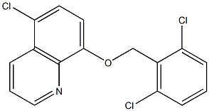 5-chloro-8-quinolinyl 2,6-dichlorobenzyl ether Structure