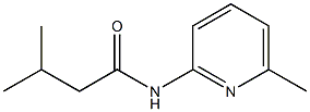 3-methyl-N-(6-methyl-2-pyridinyl)butanamide Structure