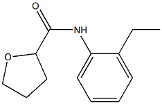 N-(2-ethylphenyl)tetrahydro-2-furancarboxamide Structure