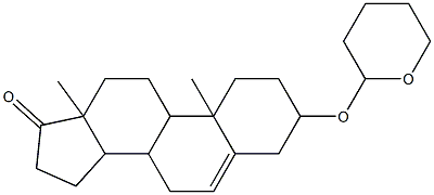 10,13-dimethyl-3-(tetrahydro-2H-pyran-2-yloxy)-1,2,3,4,7,8,9,10,11,12,13,14,15,16-tetradecahydro-17H-cyclopenta[a]phenanthren-17-one Structure